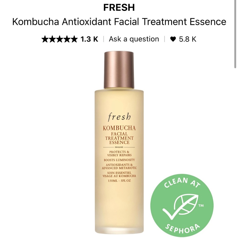 Fresh Kombucha Antioxidant Treatment Essence